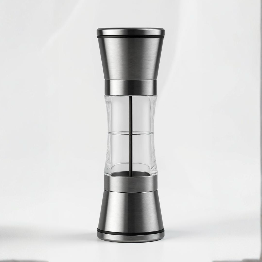 Macina Spezie 2 in 1 in Acciaio Inox
