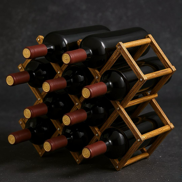 Portabottiglie per vino in legno
